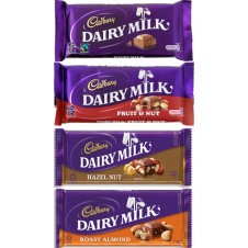 Cadbury Dairy Milk 4 Assorted Bars / 65g 